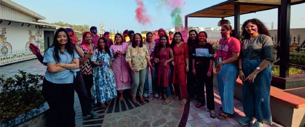 Colors, laughter, and a whole lot of team spirit