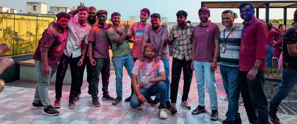 Colors, laughter, and a whole lot of team spirit