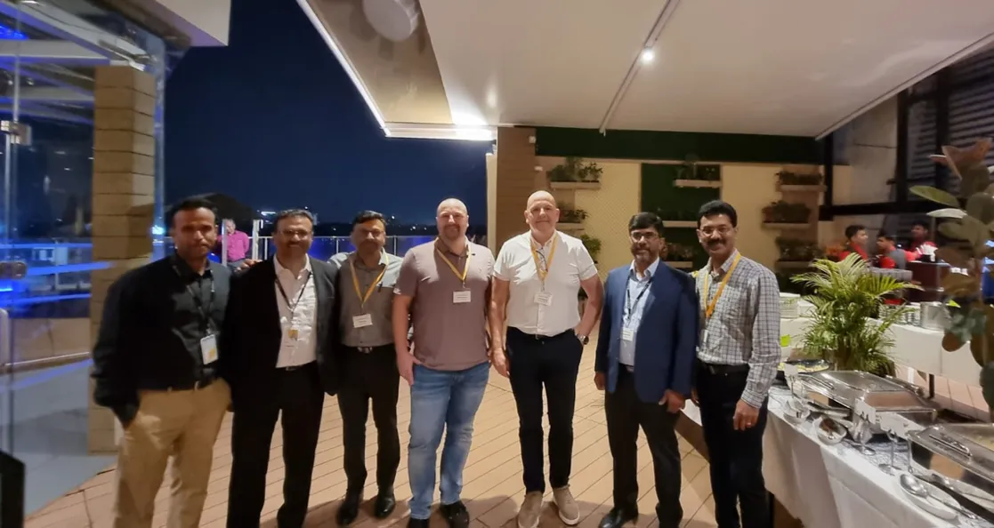 Our team with some more of our customers
