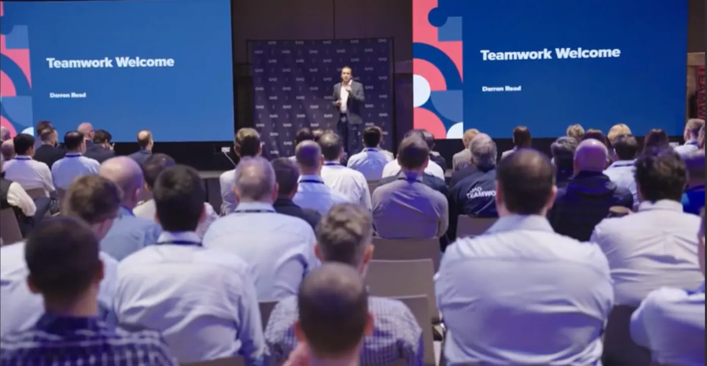 Picture of one of the sessions at the Event