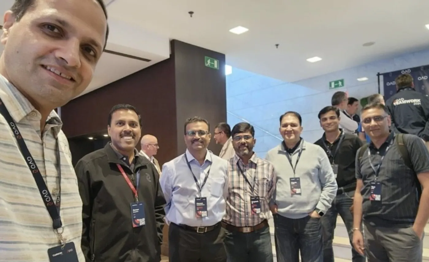 Selfie Time. Our team with some of the other partners at the event